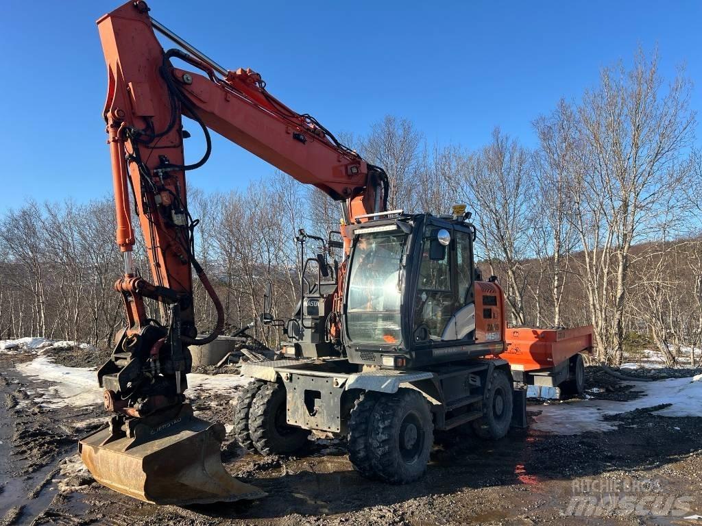 Hitachi ZX145WT-6  휠 굴삭기