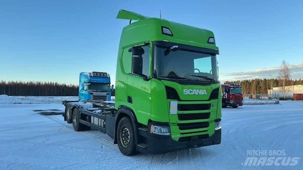 Scania R 500 새시 운전실 트럭