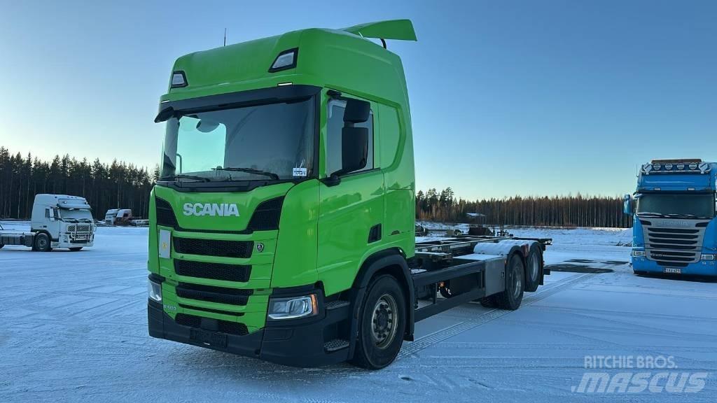Scania R 500 새시 운전실 트럭
