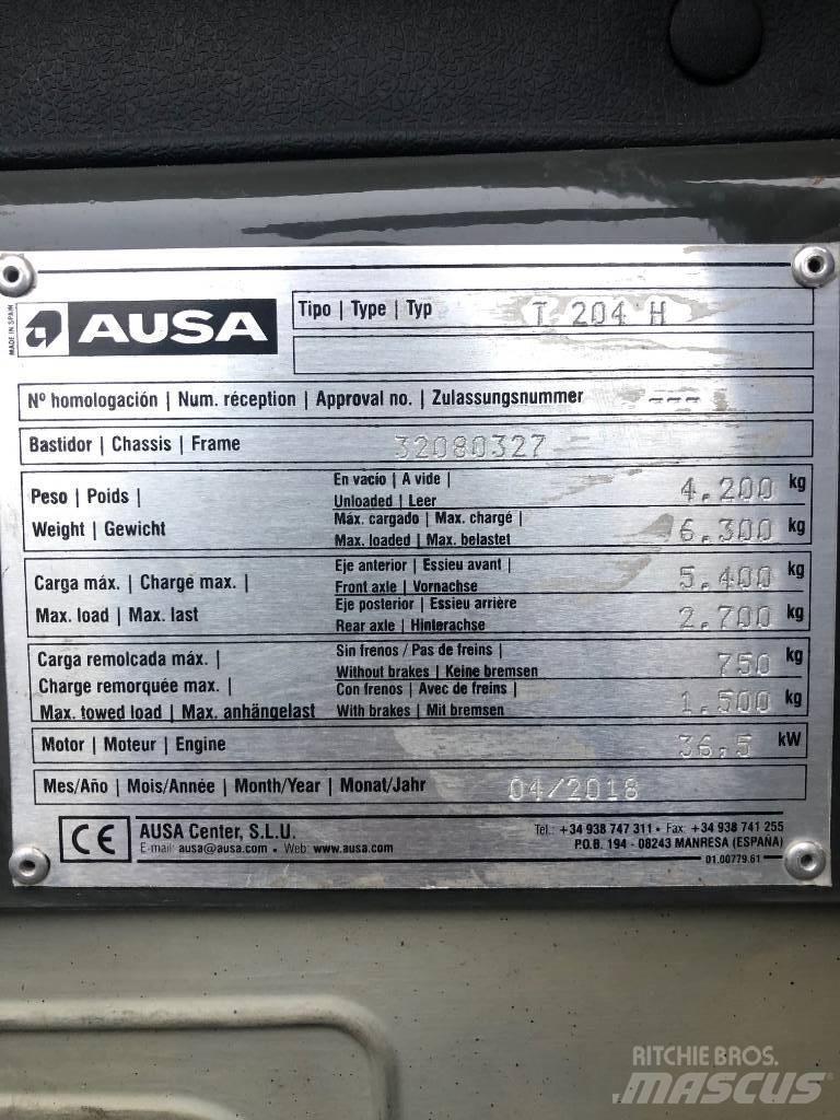 Ausa T 204 H 텔러 핸들러