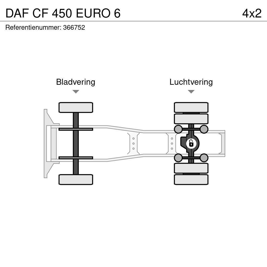 DAF CF 450 EURO 6 트랙터 유닛