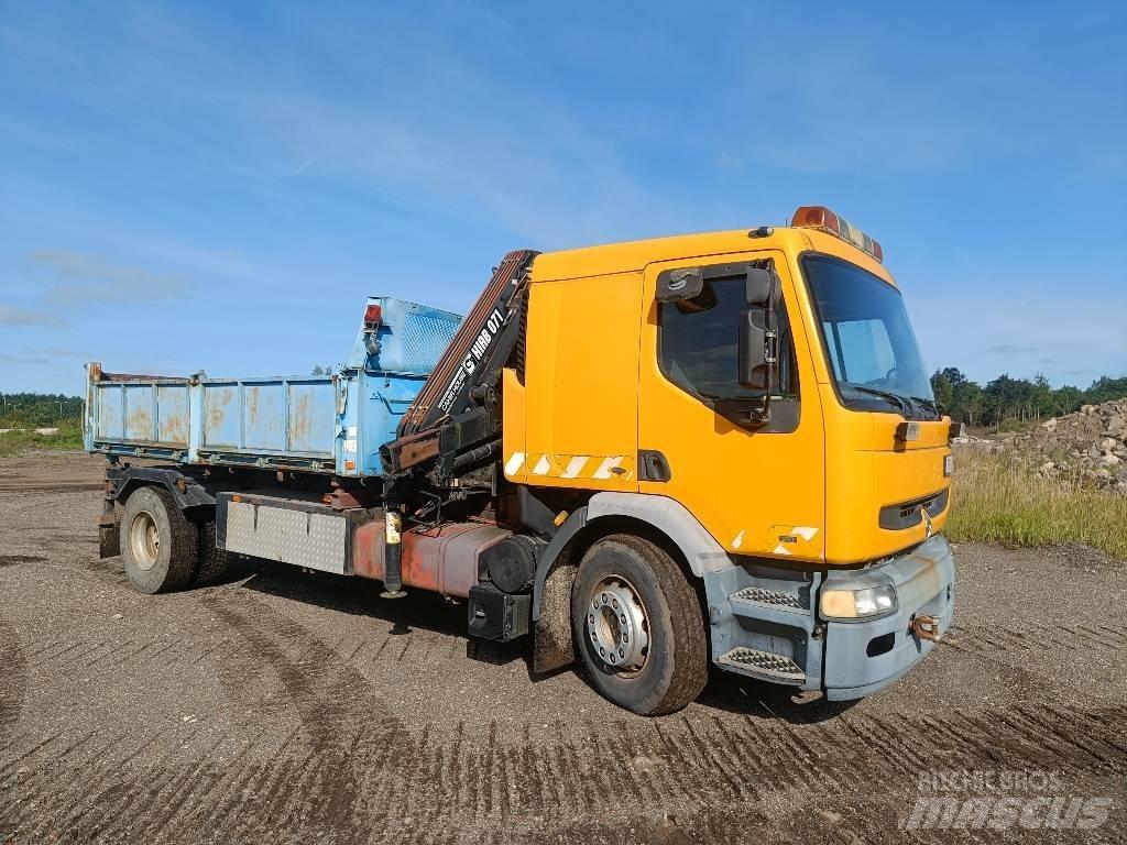Renault PREMIUM 210 플랫베드/드롭사이드 트럭