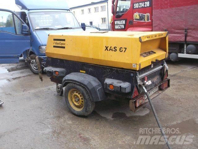Atlas Copco XAS 67 콤푸레샤