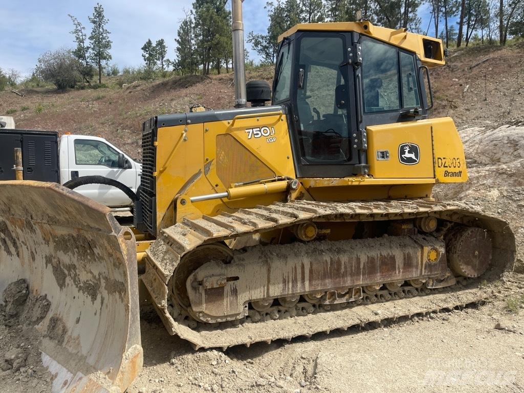 DEERE 750J 크롤러 도저