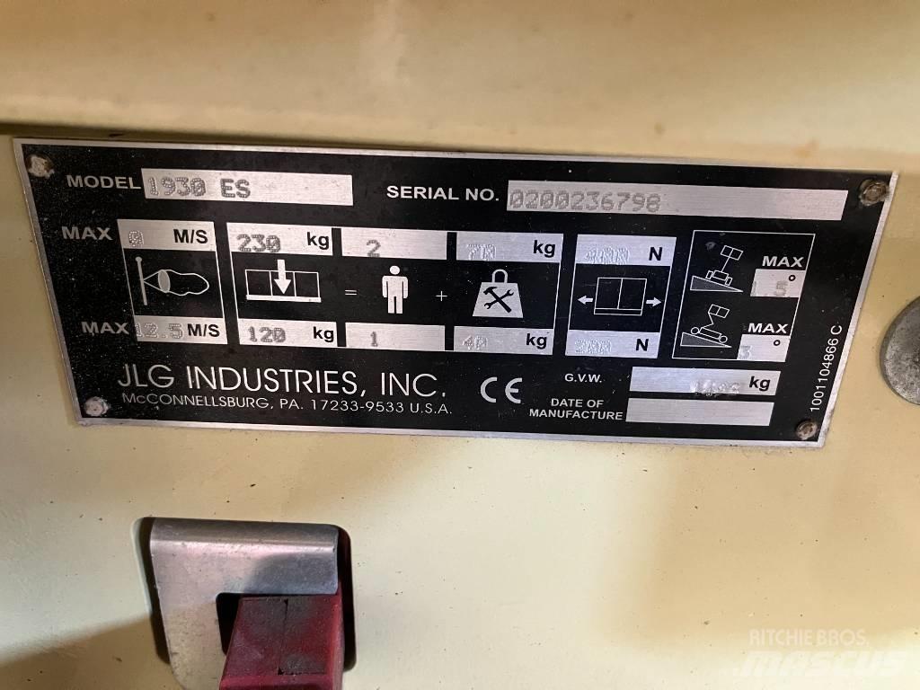 JLG 1930 ES 가위형 리프트