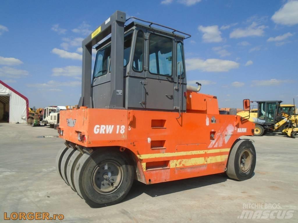 Hamm GRW 18 공기 타이어 롤러