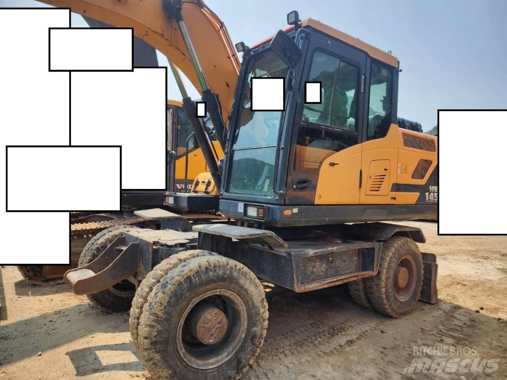 Hyundai HW145  휠 굴삭기