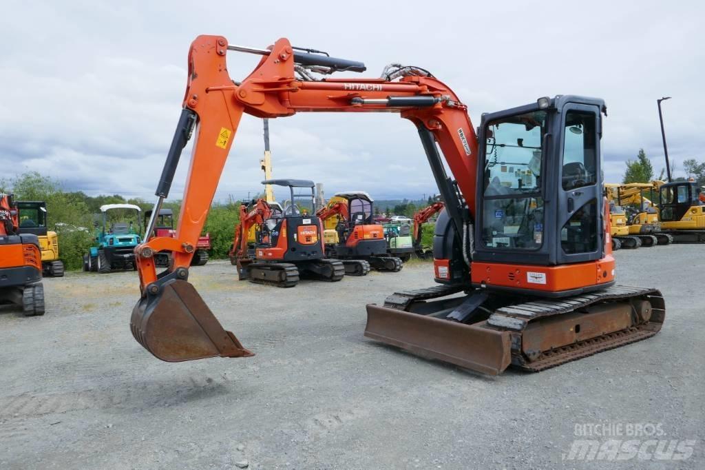 Hitachi ZX55UR-5B 소형 굴삭기 7톤 미만