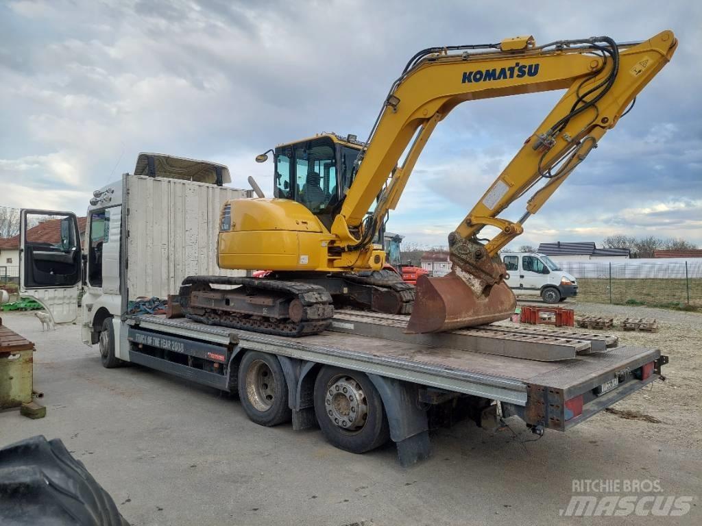 Komatsu PC 80 MR 중형굴삭기 7톤-28톤