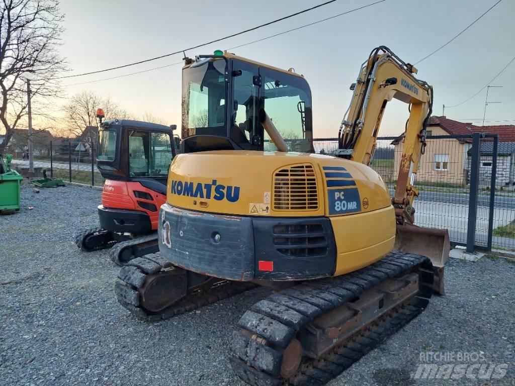 Komatsu PC 80 MR 중형굴삭기 7톤-28톤