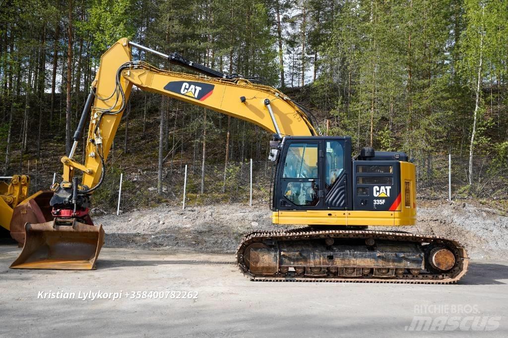 CAT 335 F L CR 대형 굴삭기 29톤 이상