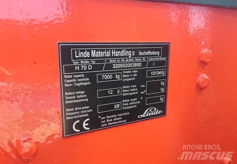 Linde H 70 D 디젤 지게차