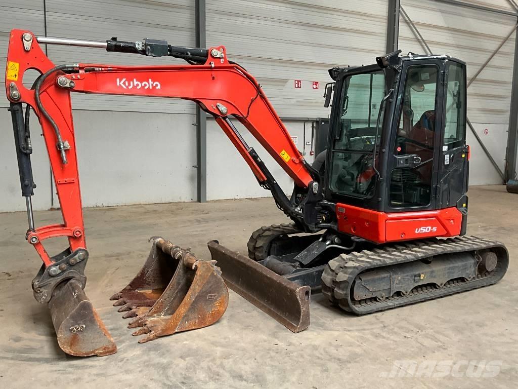 Kubota U 50-5 소형 굴삭기 7톤 미만