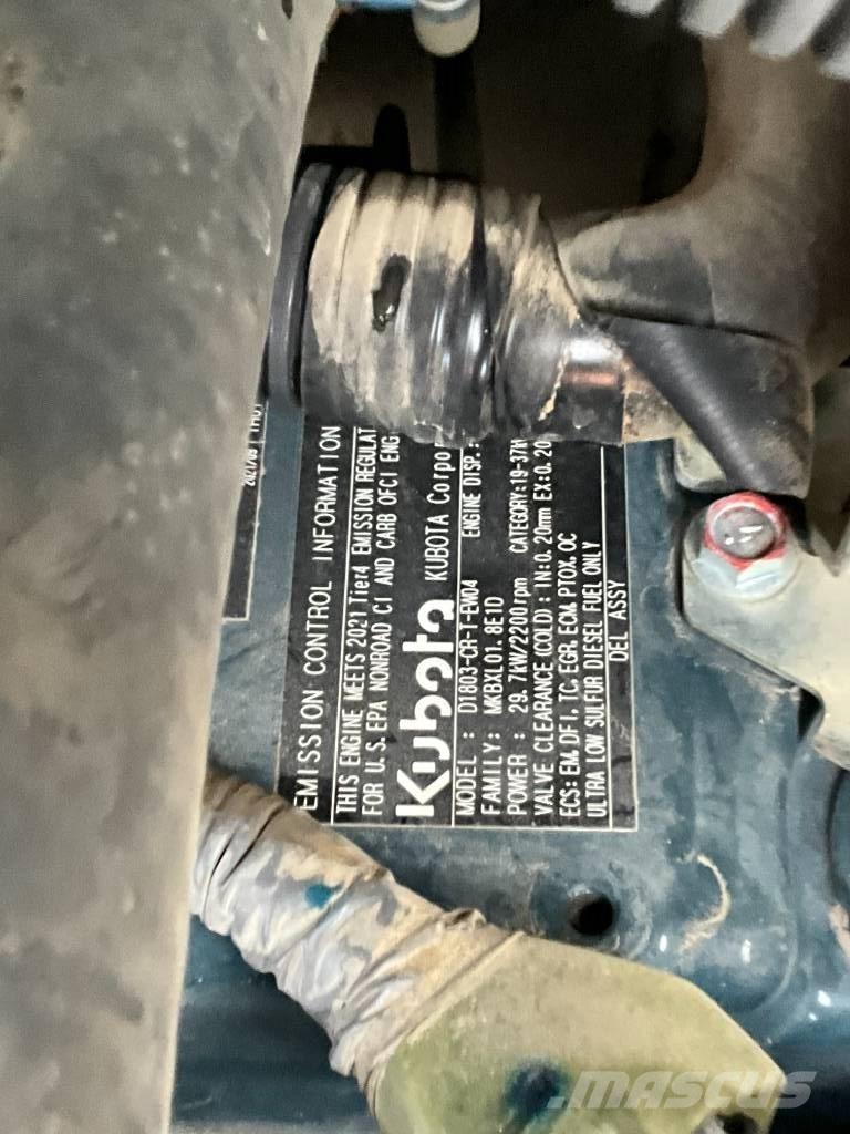 Kubota U 50-5 소형 굴삭기 7톤 미만