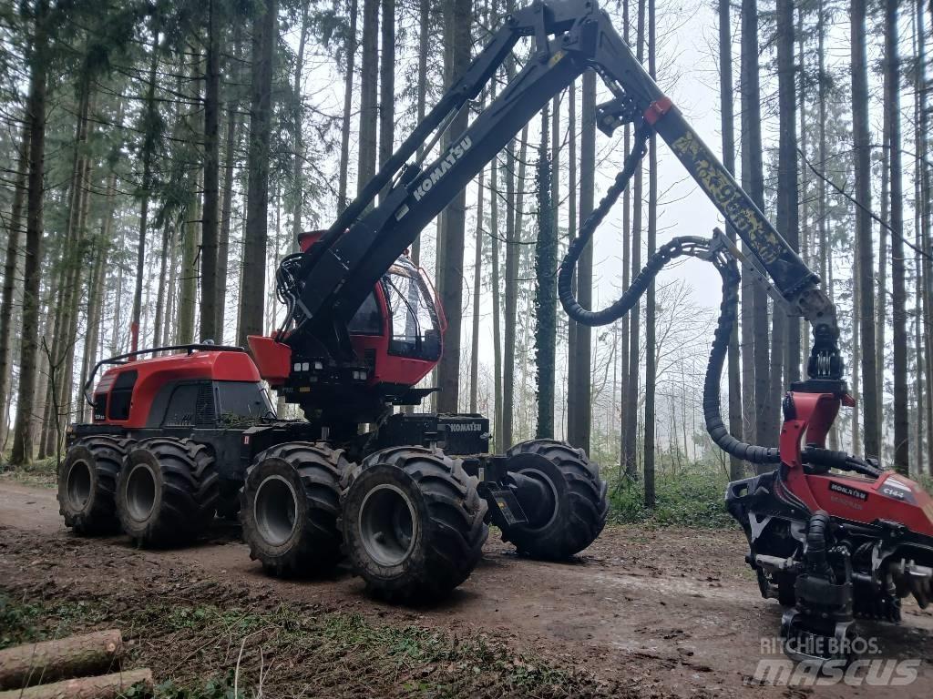 Komatsu 931 XC 원목 하베스터