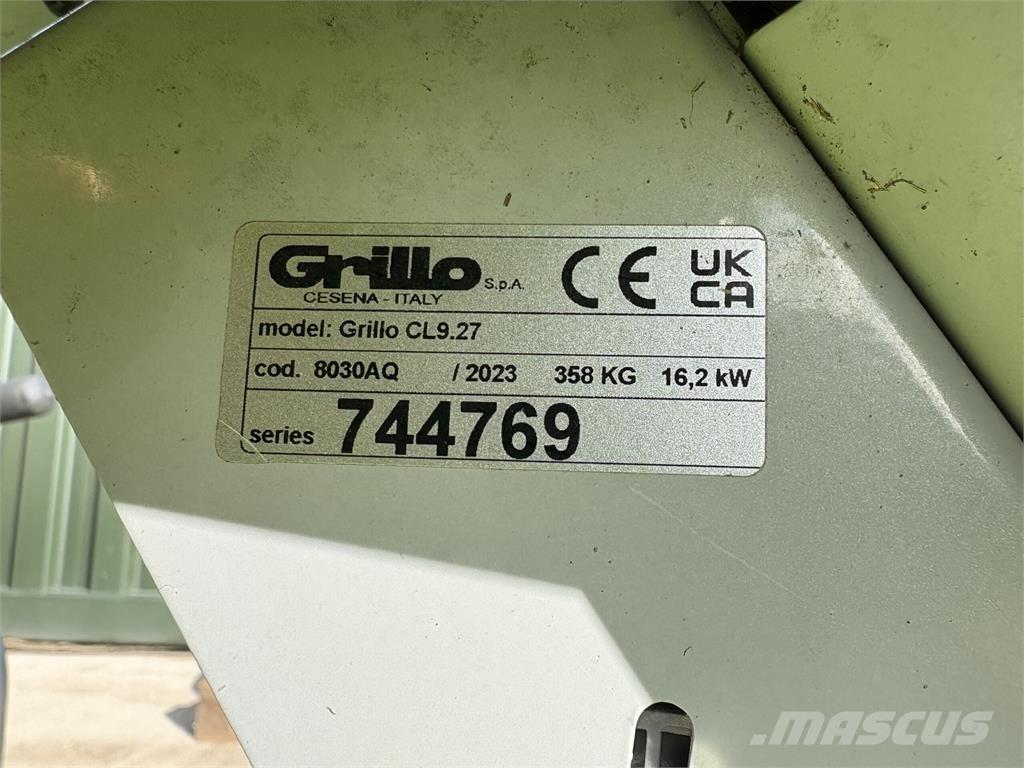 Grillo Climber 9.27 탑승형 잔디깎기
