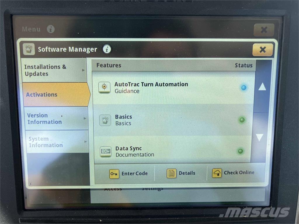 John Deere 6R 215 트랙터