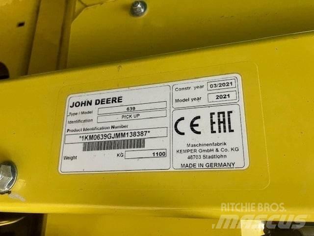 John Deere 8500i 자동 초지기계