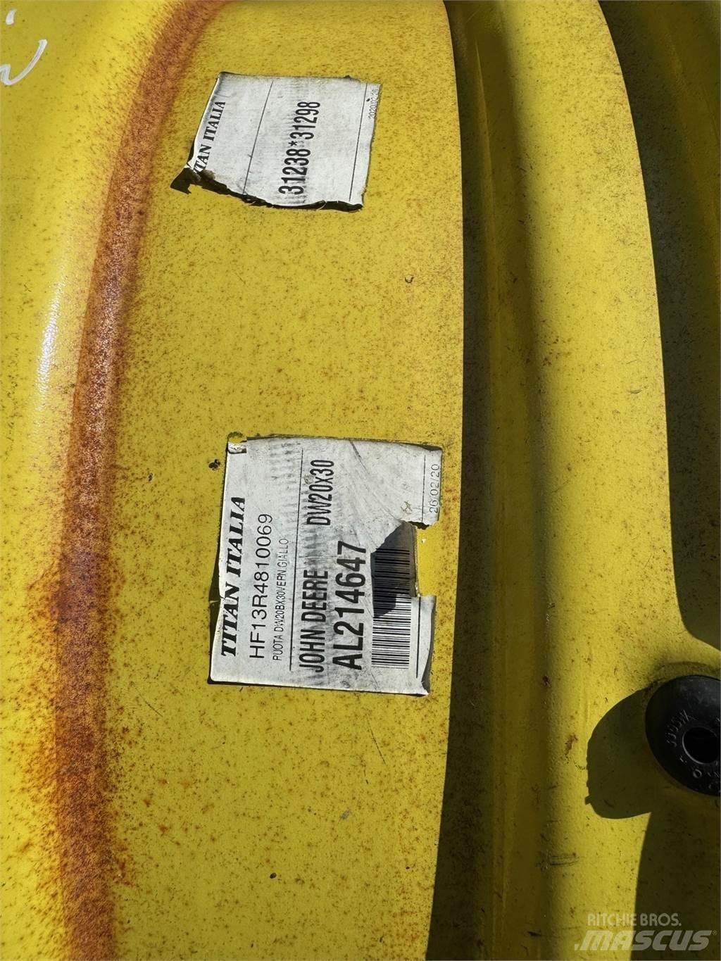 John Deere Example 타이어, 휠 및 림