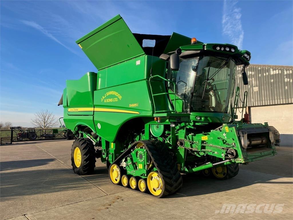 John Deere S685 TM 콤바인 수확기