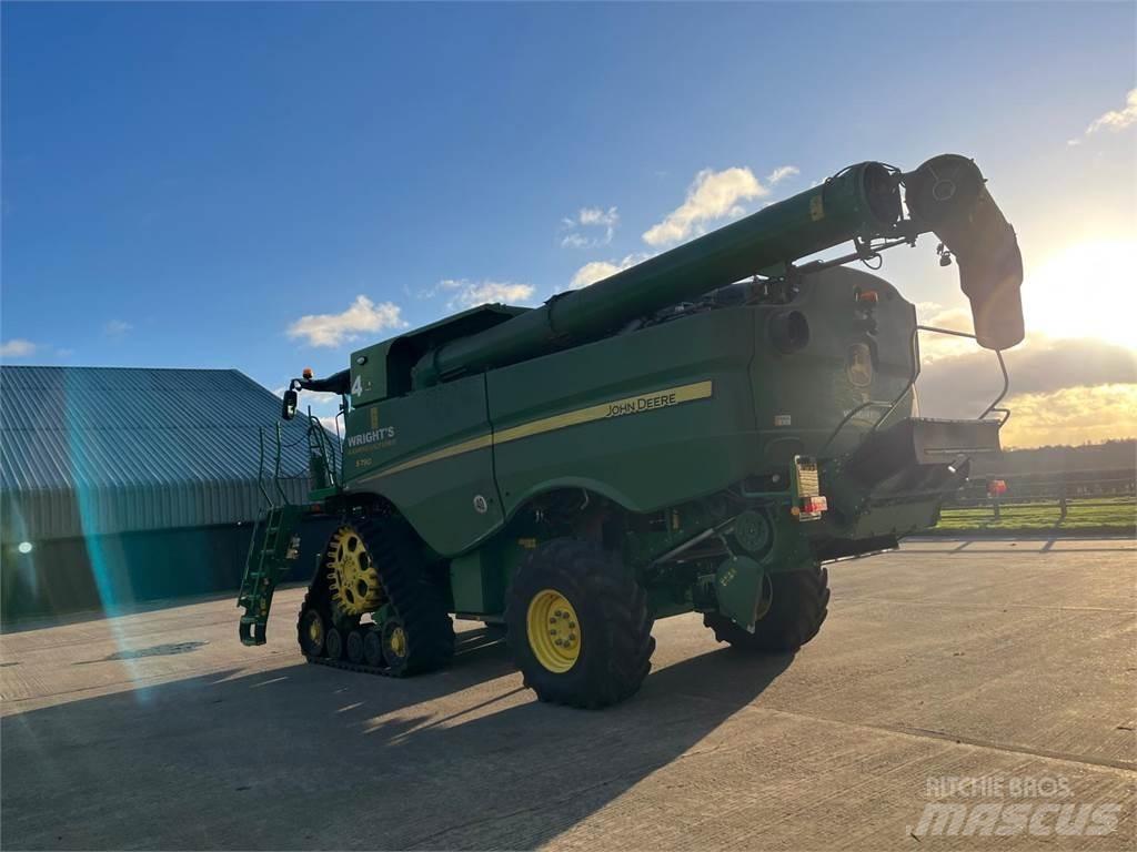 John Deere S790 콤바인 수확기