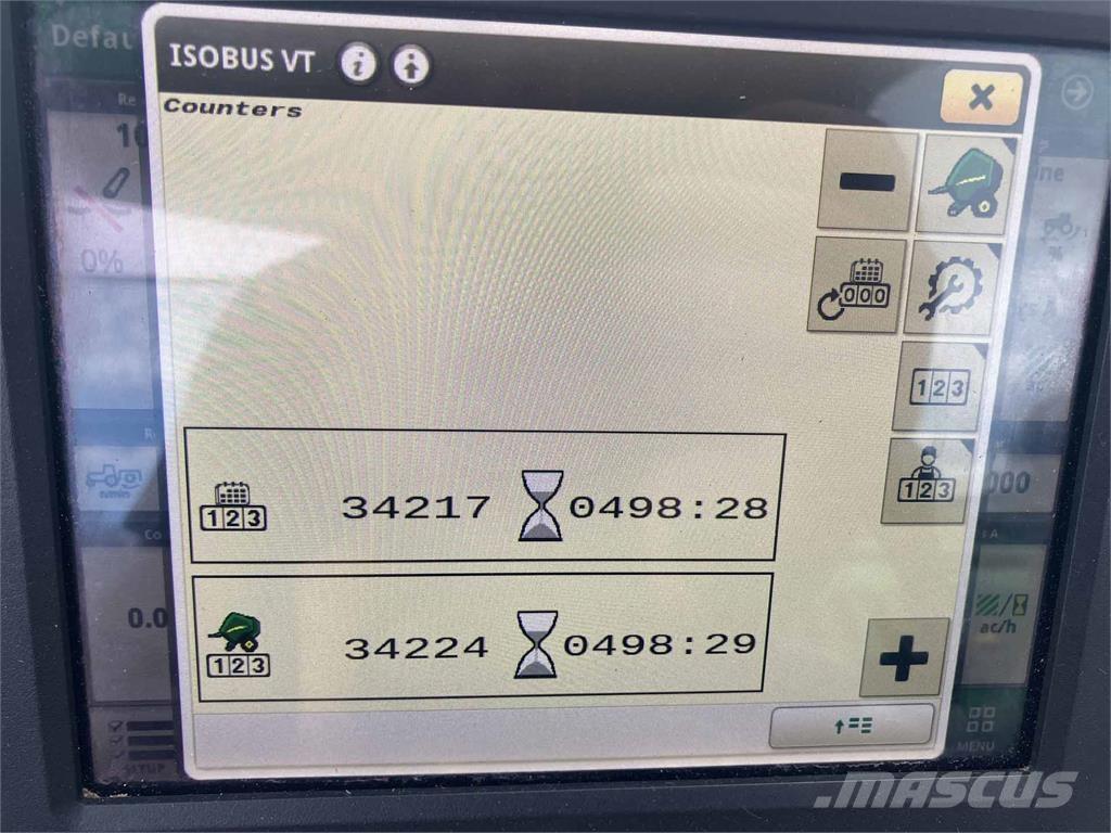 John Deere V451R 갈퀴 및 테더