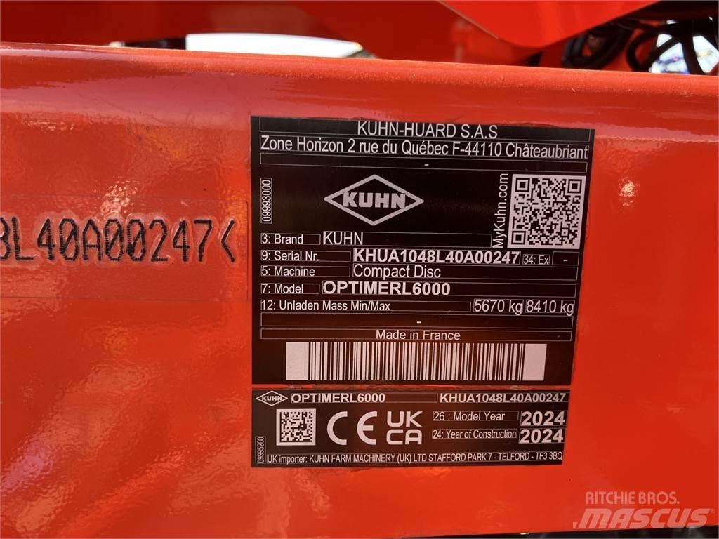 Kuhn L6000 경운기