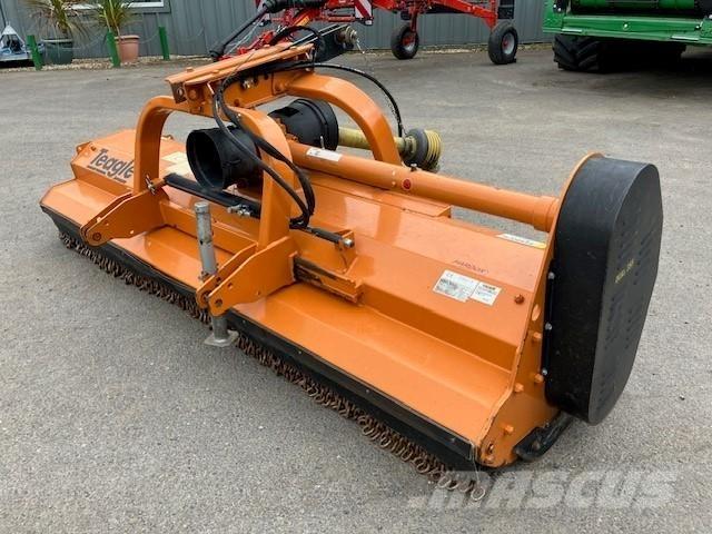 TEAGLE Dual 285 목장 제초기 및 토퍼