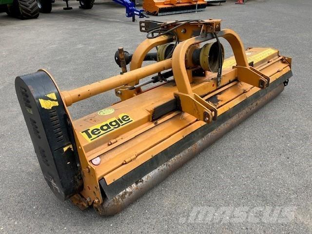 TEAGLE Dual 285 목장 제초기 및 토퍼