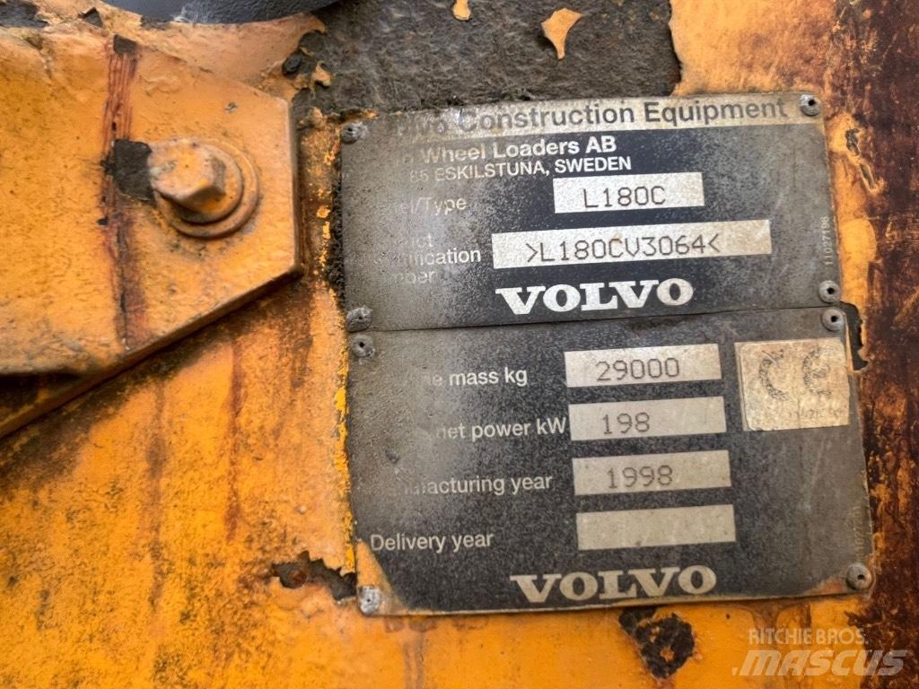 Volvo L180c  휠로우더