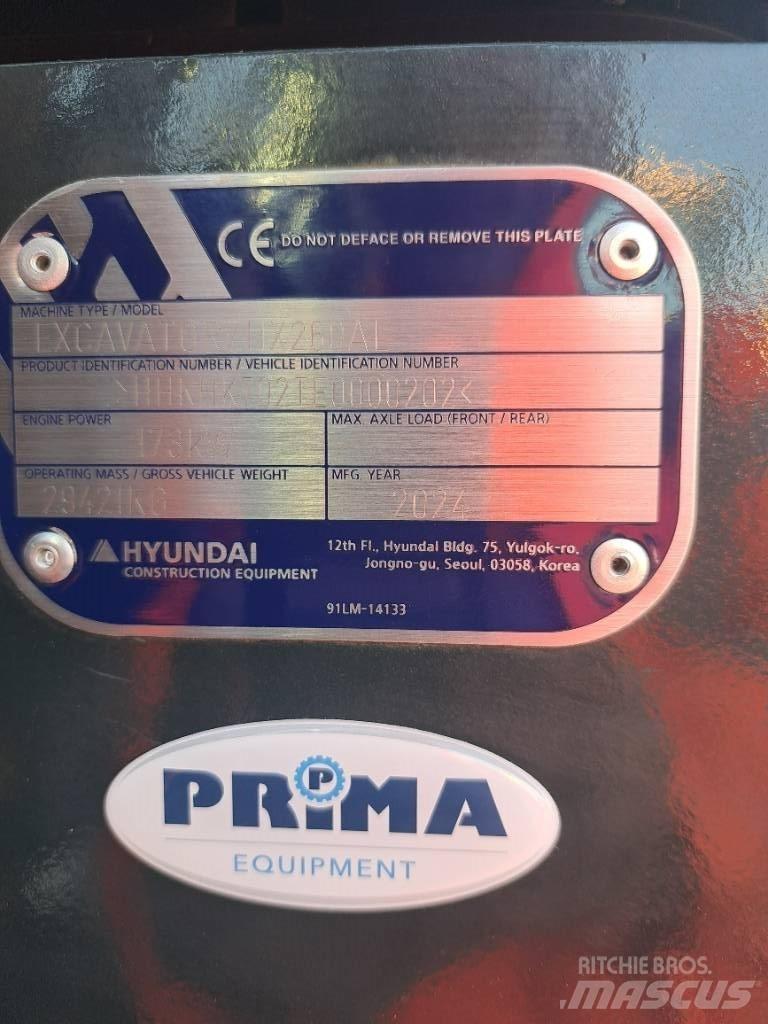 Hyundai HX260AL 대형 굴삭기 29톤 이상