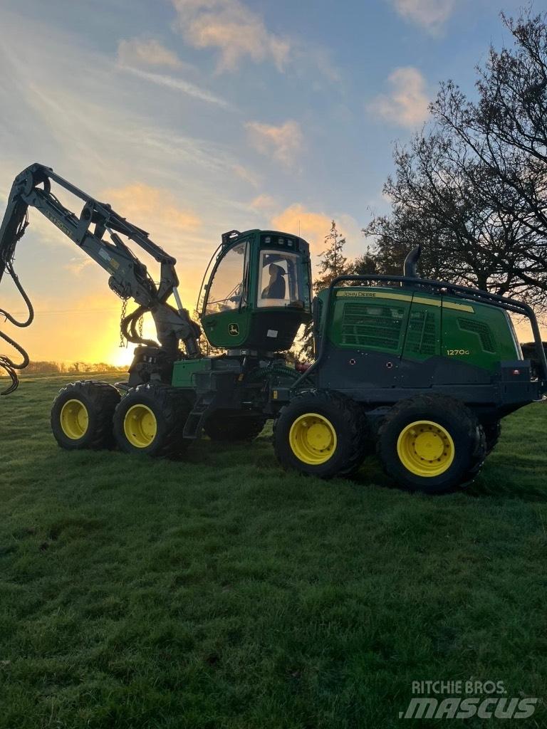 John Deere 1270G 8WD 원목 하베스터