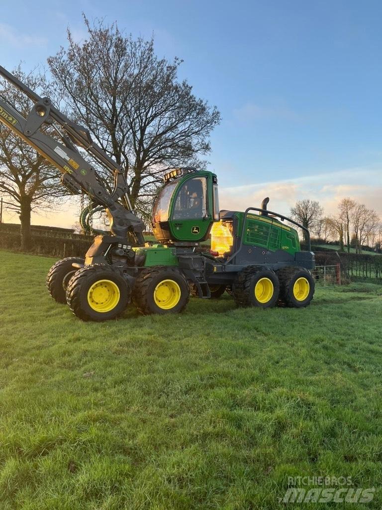 John Deere 1270G 8WD 원목 하베스터