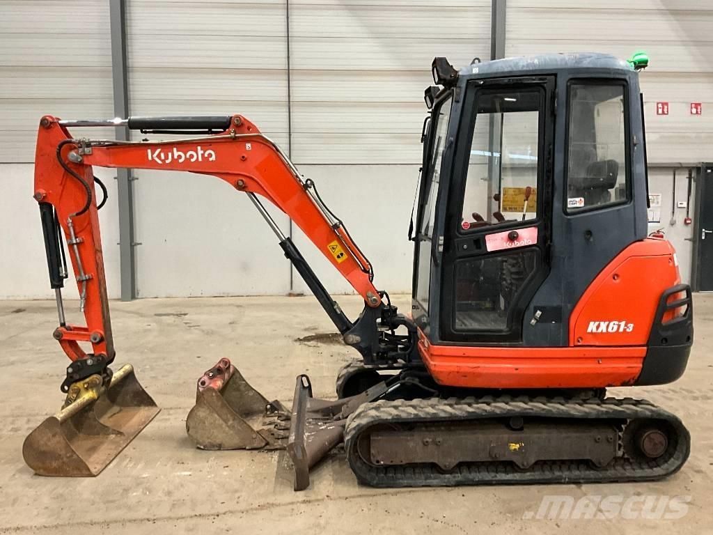 Kubota KX 61-3 소형 굴삭기 7톤 미만