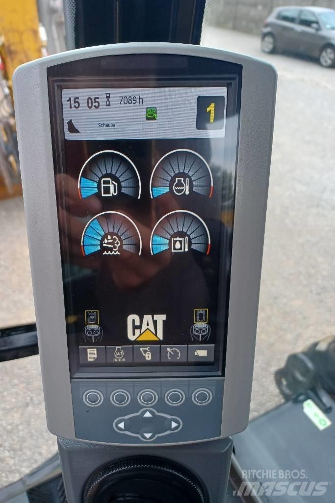 CAT 313 D  휠 굴삭기