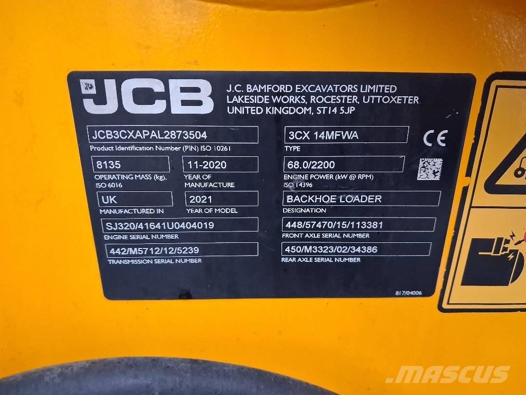 JCB 3 CX ECO 백호로더