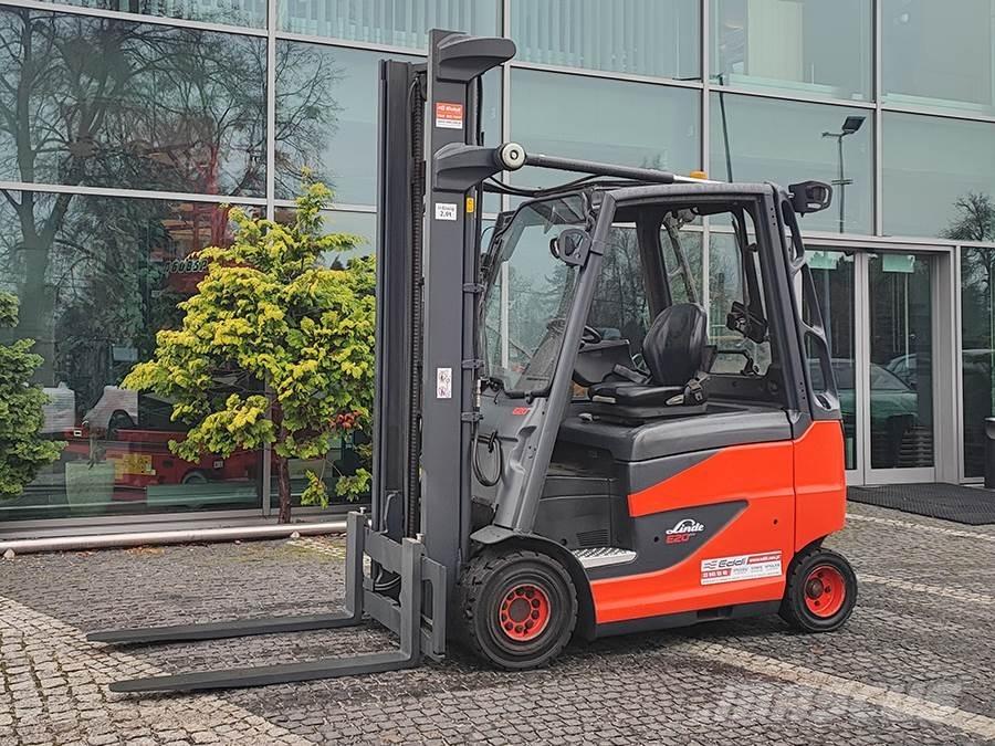 Linde E20-01/600 전동 지게차