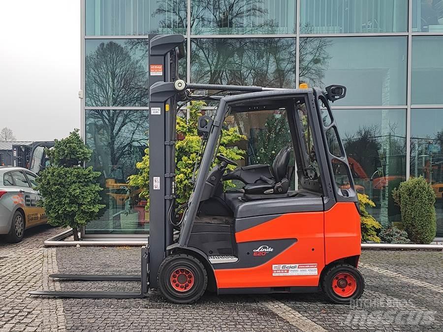Linde E20-01/600 전동 지게차