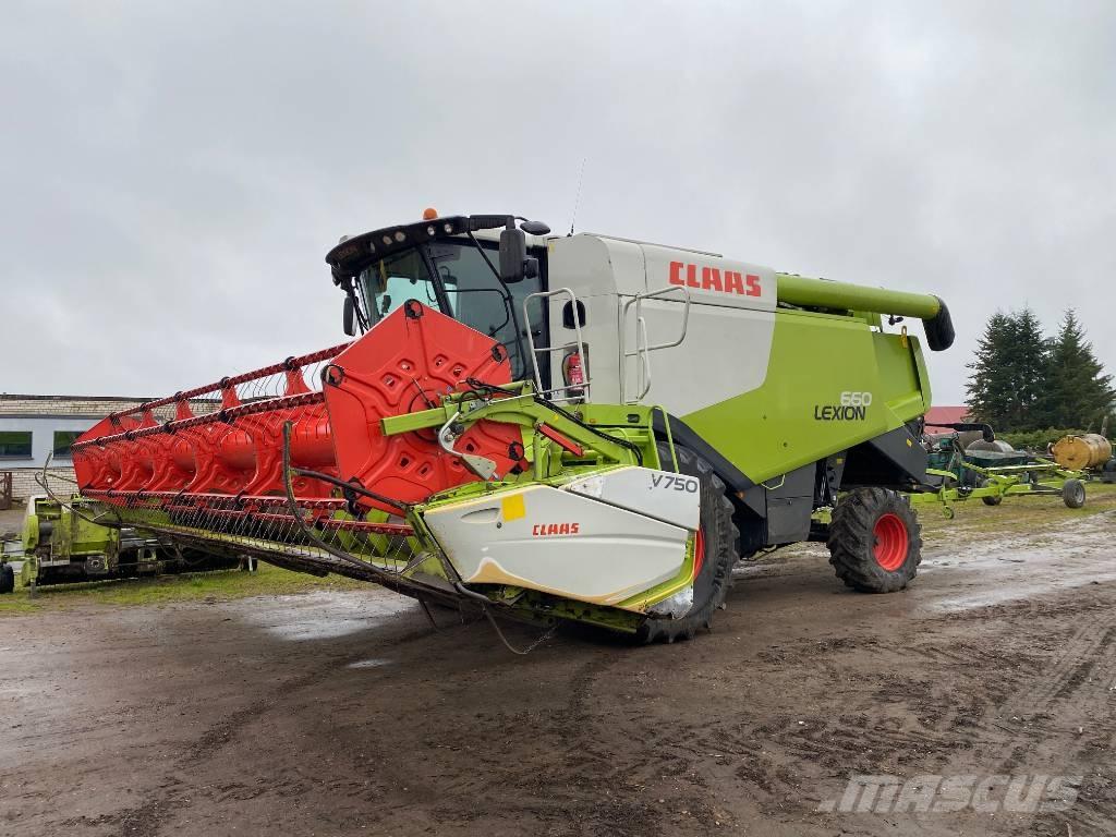 CLAAS Lexion 660 콤바인 수확기