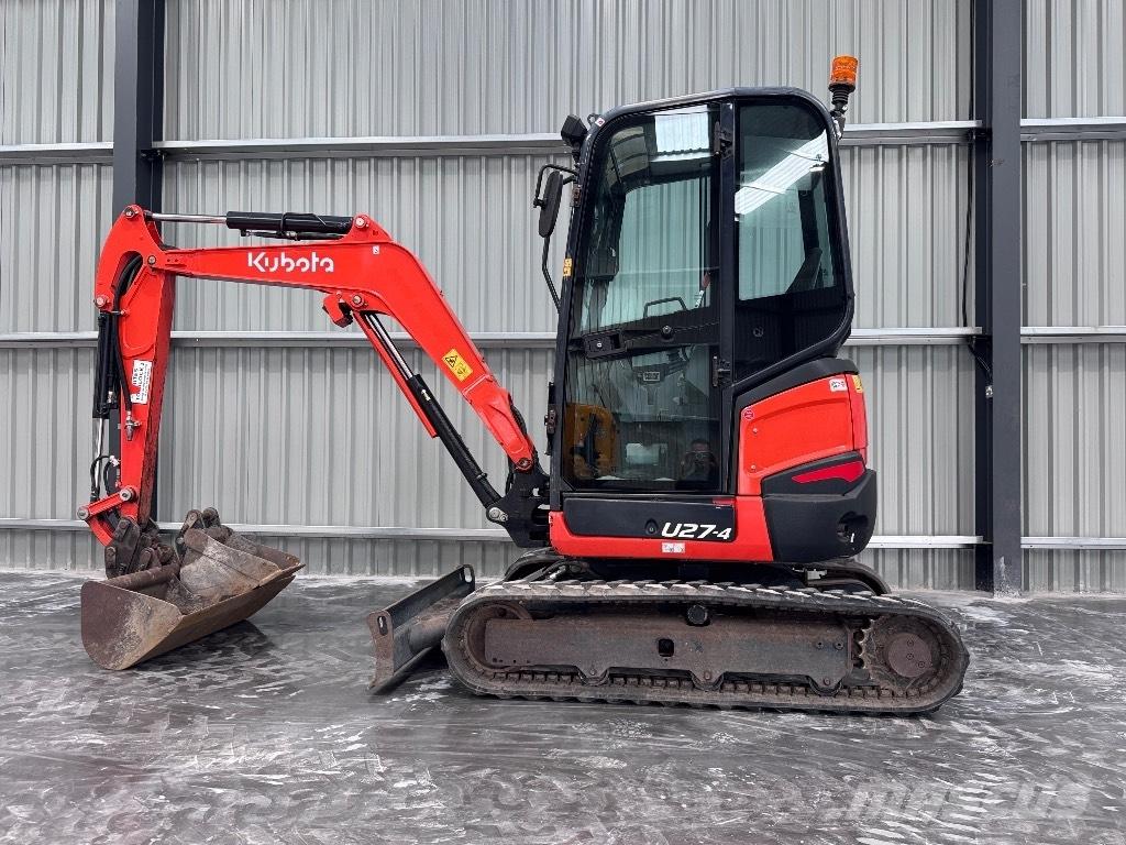 Kubota U 27-4 소형 굴삭기 7톤 미만
