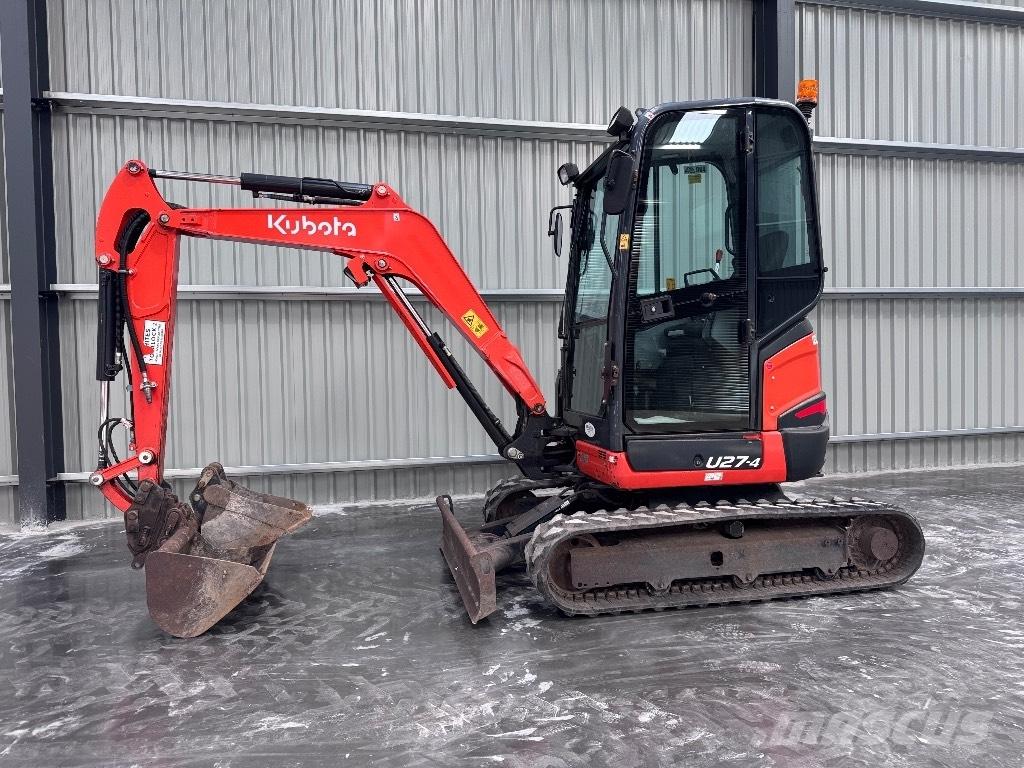 Kubota U 27-4 소형 굴삭기 7톤 미만