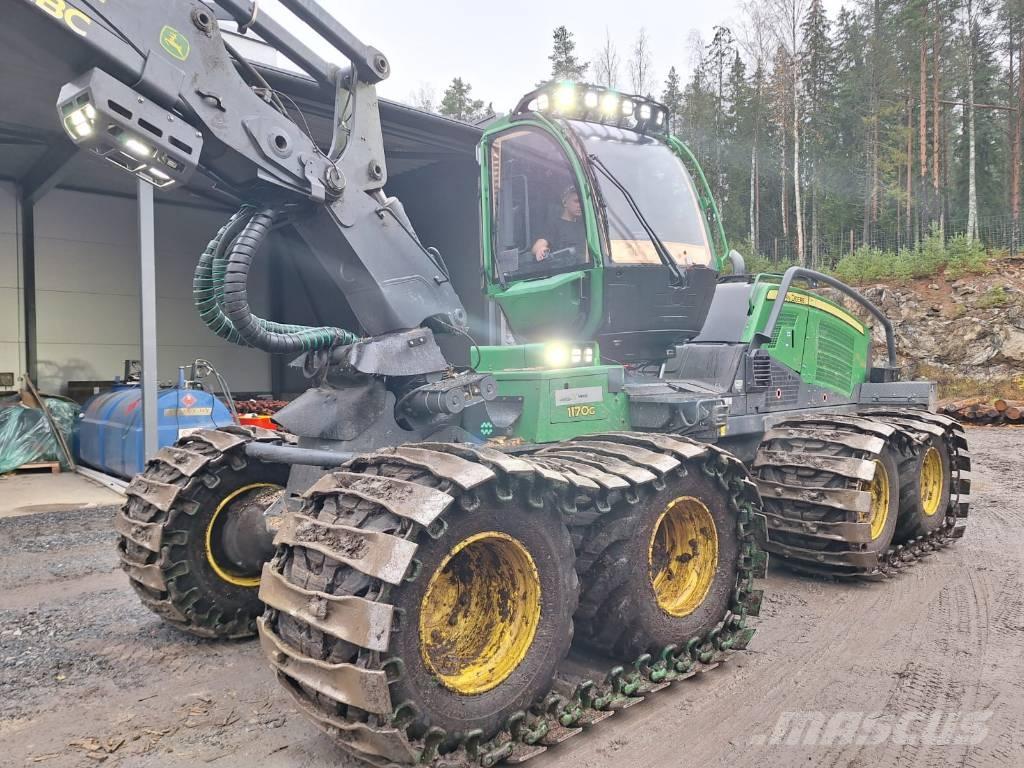 John Deere 1170G 원목 하베스터