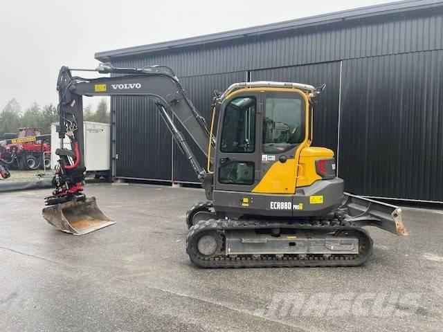 Volvo ECR 88 D 중형굴삭기 7톤-28톤