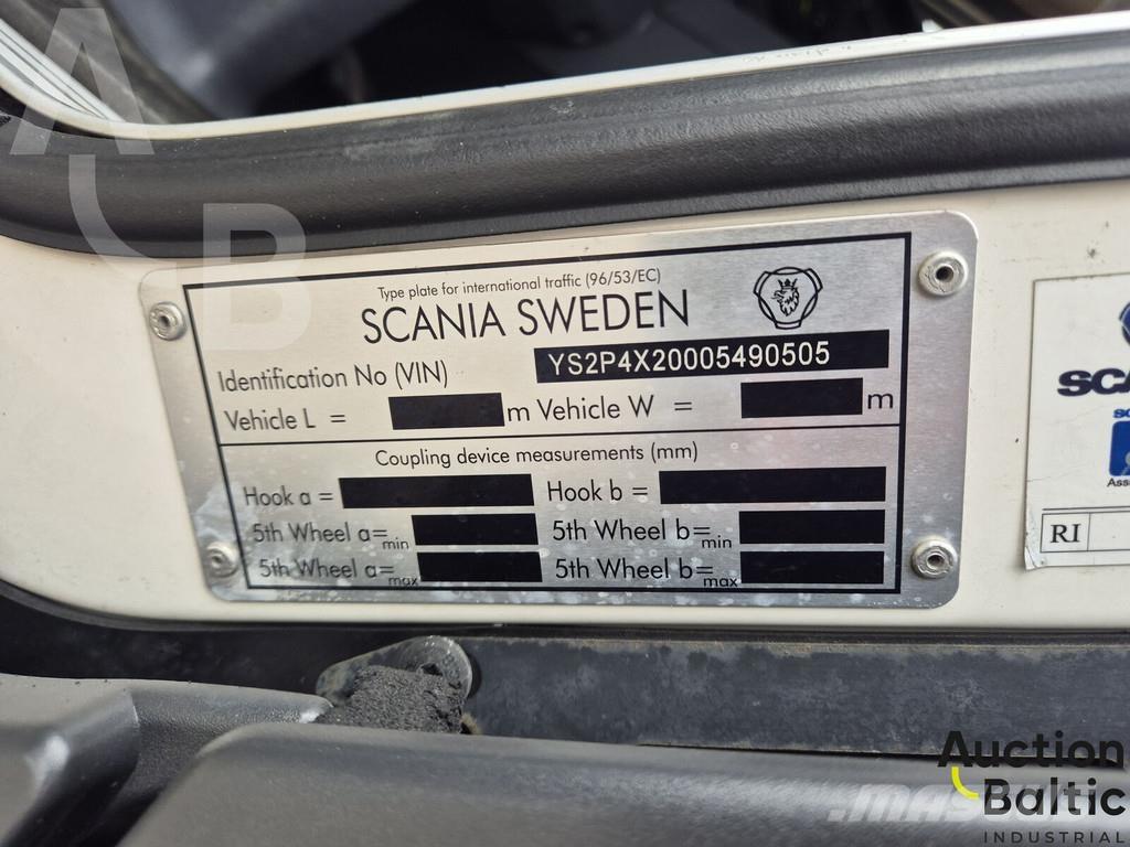 Scania P 450 새시 운전실 트럭