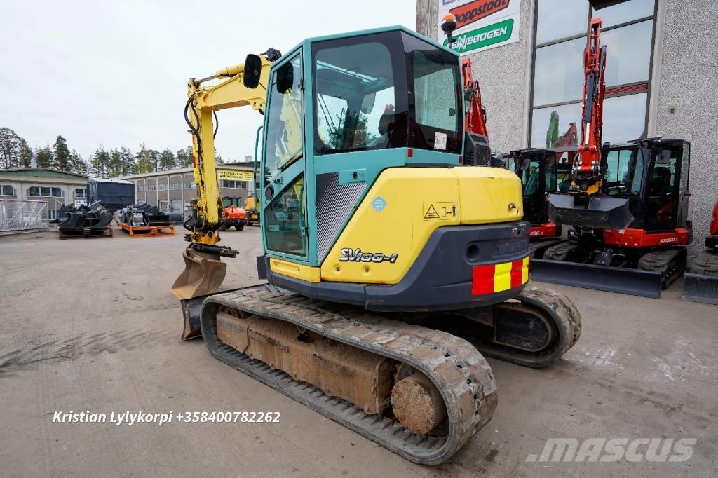 Yanmar SV 100-1 중형굴삭기 7톤-28톤