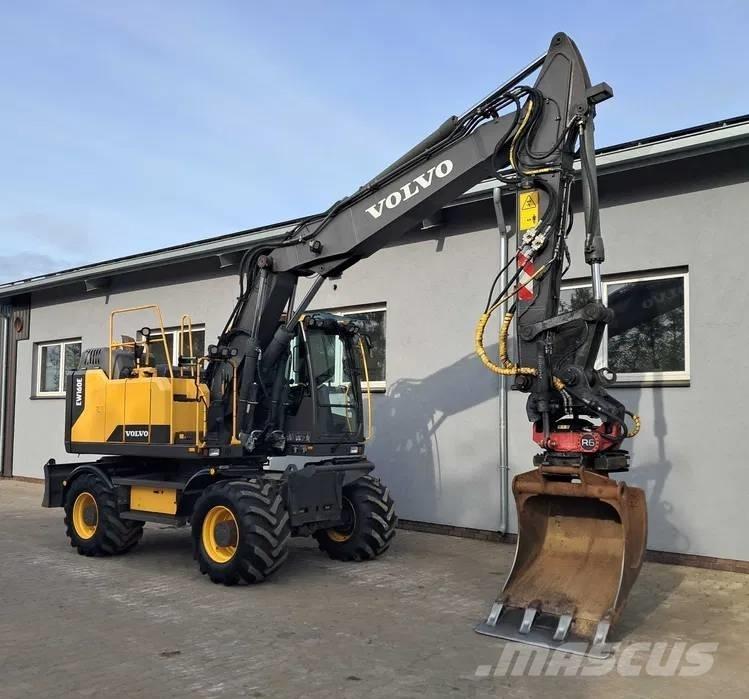 Volvo EW 160 E  휠 굴삭기