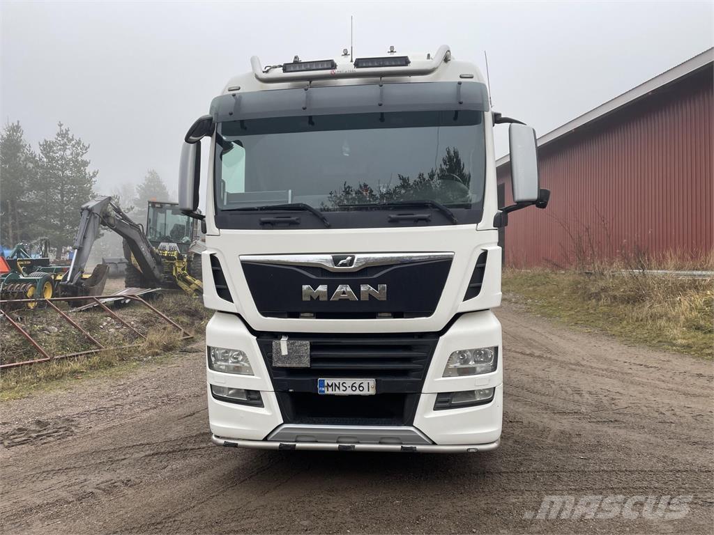 MAN TGX 35.580 훅 리프트 트럭