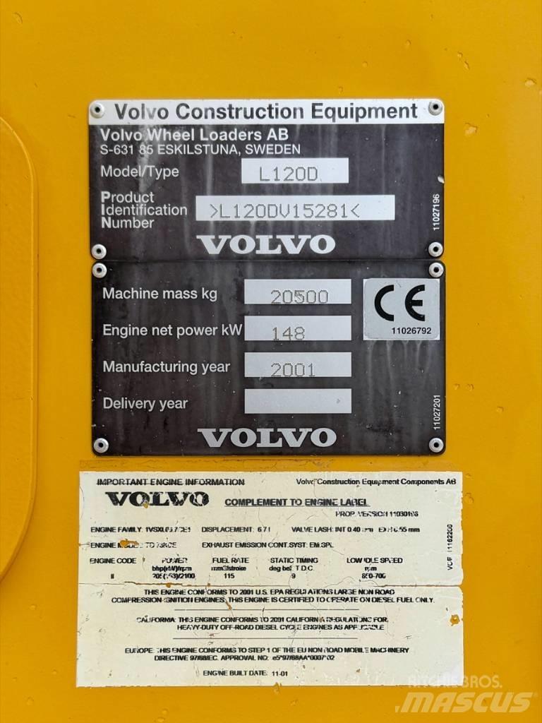 Volvo L 120 D  휠로우더