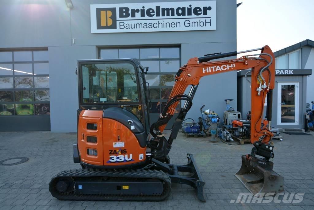 Hitachi ZX 33 U-6 소형 굴삭기 7톤 미만
