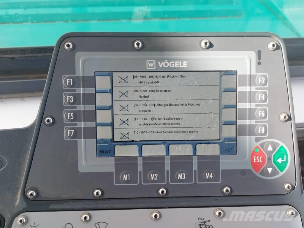 Vögele SUPER 1900-3I 아스팔트 포장장비